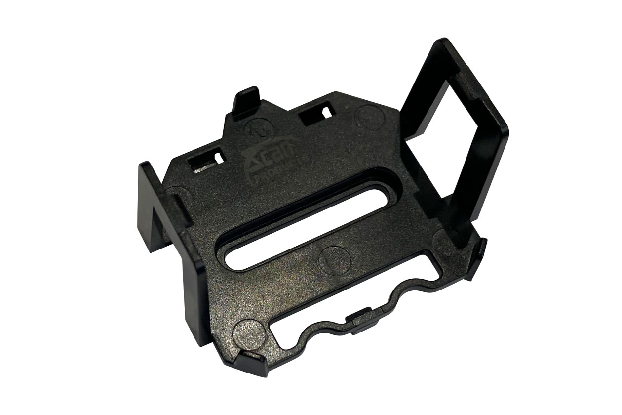 DIN rail mounting bracket